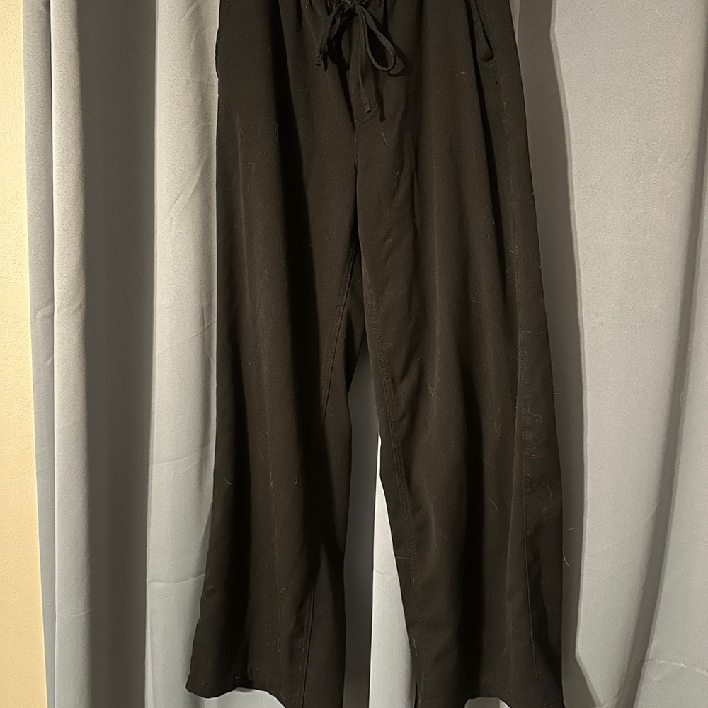 American Eagle Outfitters Black Wide Leg Pants